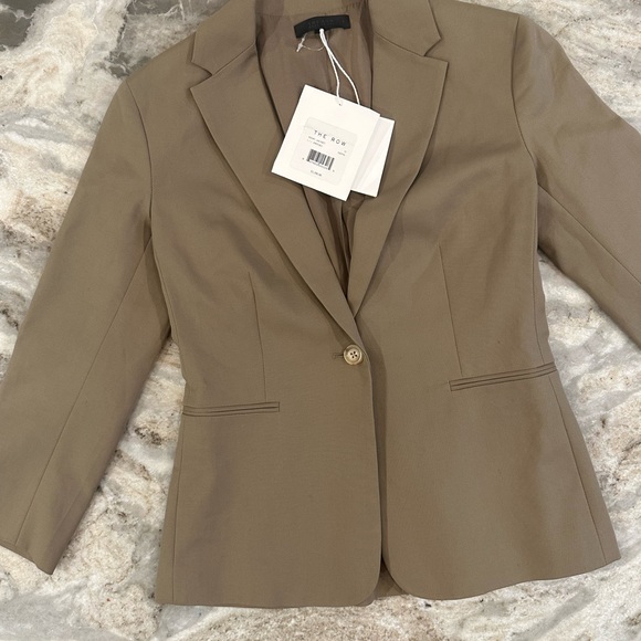 NWT The Row Remy blazer in Sepia - Picture 5 of 7